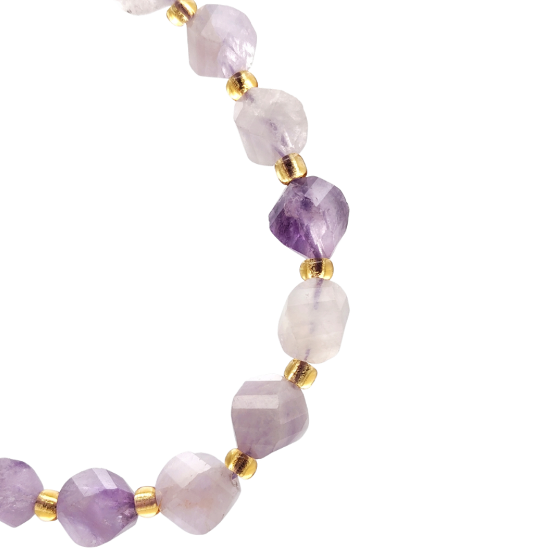 Lavender Milky Amethyst S Shape